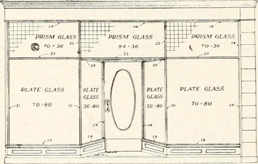 An illustration from Handbook for architects and builders, 1898, leaf 161