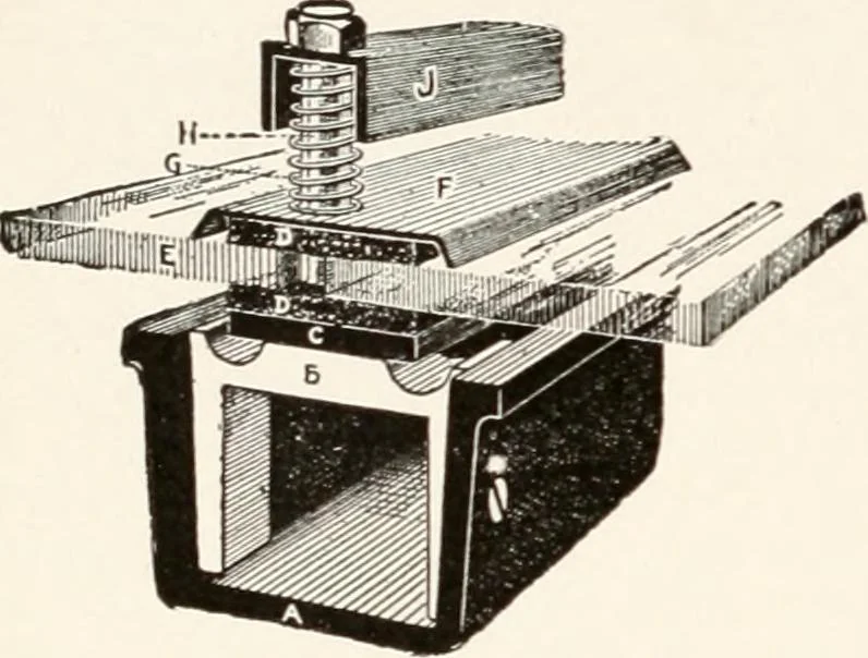 An illustration from Handbook for architects and builders, 1898, leaf 27