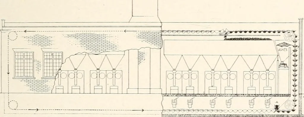 An illustration from Handbook for architects and builders, 1898, leaf 336