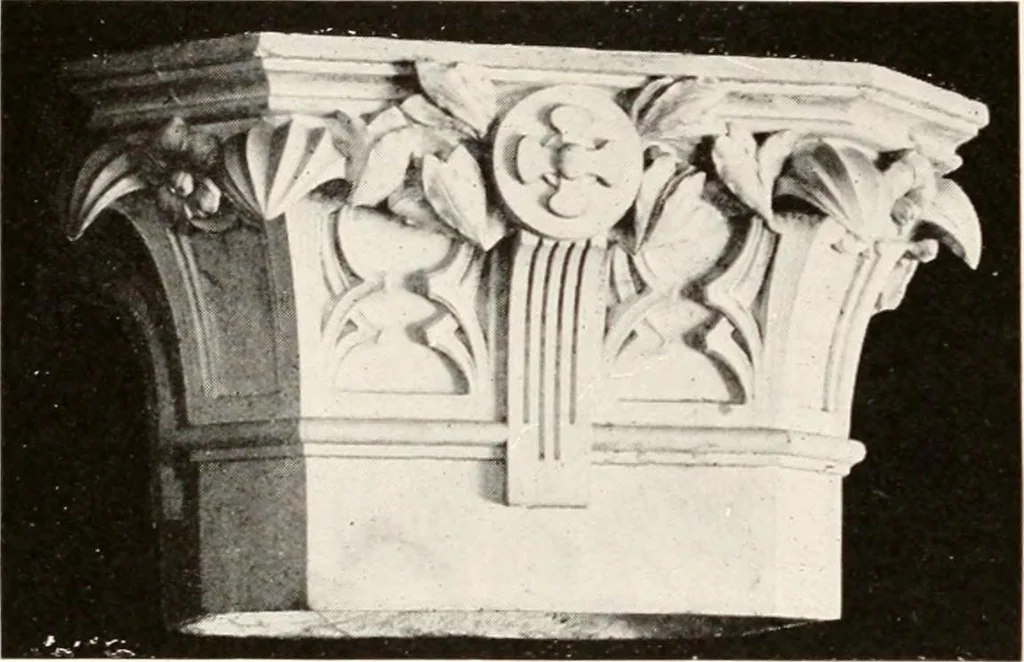 An illustration from Handbook for architects and builders, 1898, leaf 43