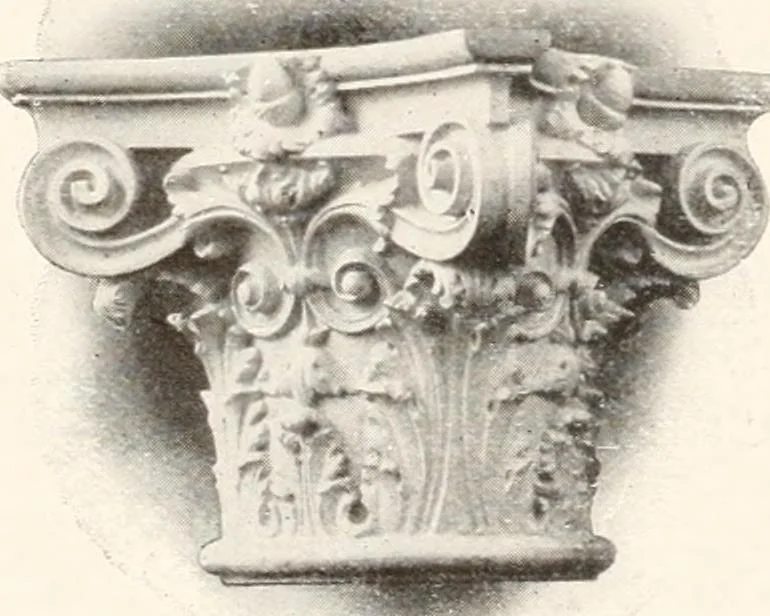An illustration from Handbook for architects and builders, 1898, leaf 43