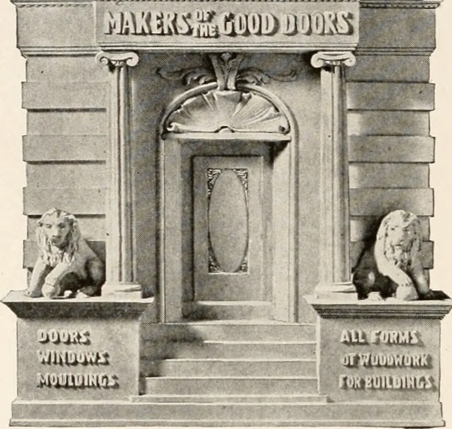 An illustration from Handbook for architects and builders, 1898, leaf 11