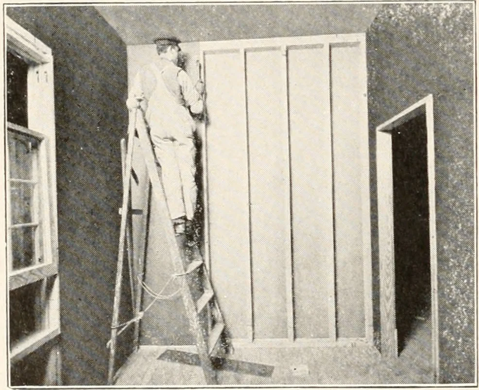 An illustration from Handbook for architects and builders, 1898, leaf 235