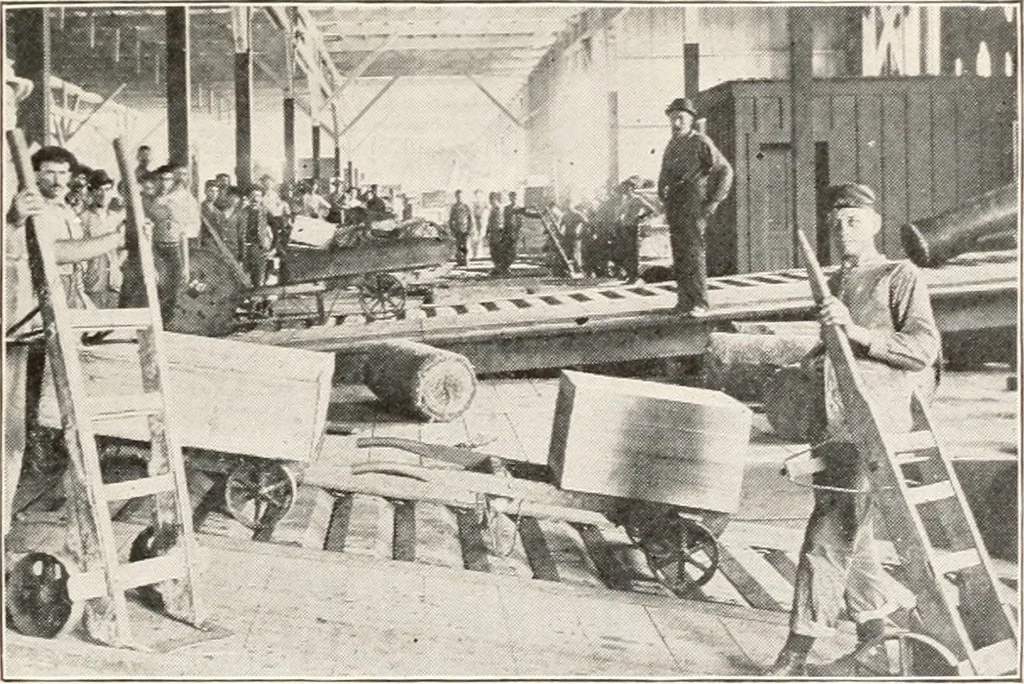 An illustration from Handbook for architects and builders, 1898, leaf 248
