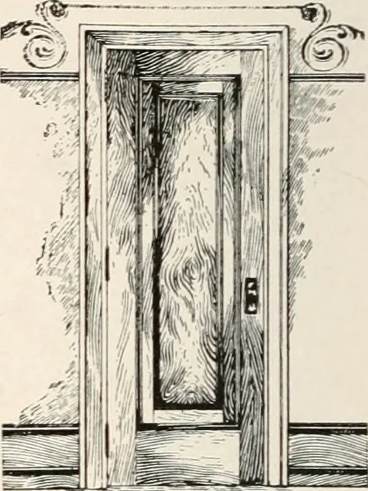 An illustration from Handbook for architects and builders, 1898, leaf 61