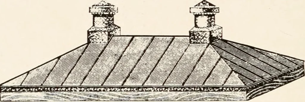 An illustration from Handbook for architects and builders, 1898, leaf 61