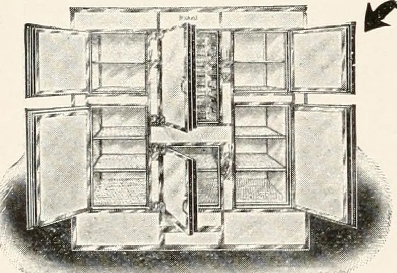 An illustration from Handbook for architects and builders, 1898, leaf 12