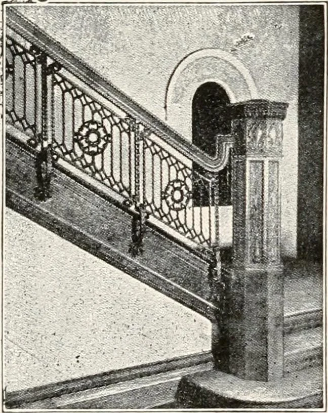 An illustration from Handbook for architects and builders, 1898, leaf 196