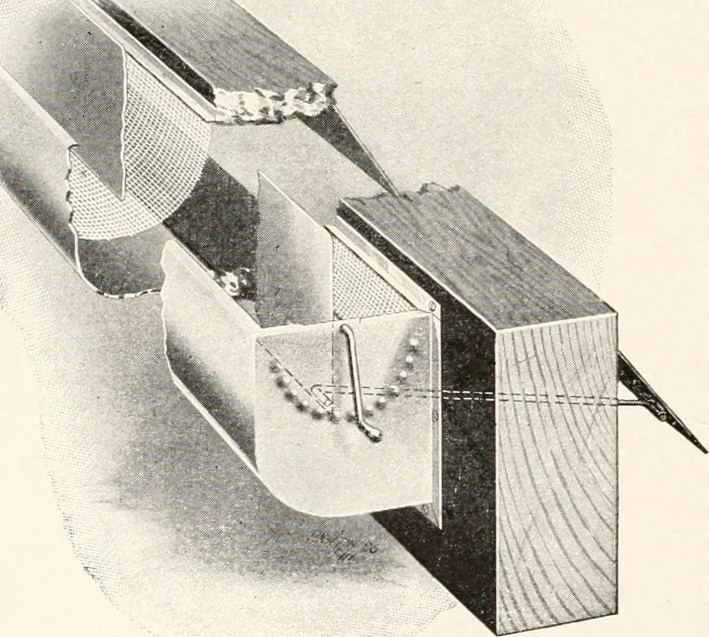 An illustration from Handbook for architects and builders, 1898, leaf 22