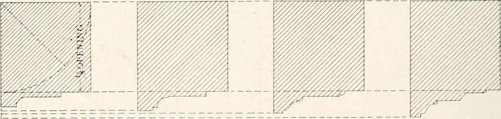 An illustration from Handbook for architects and builders, 1898, leaf 310