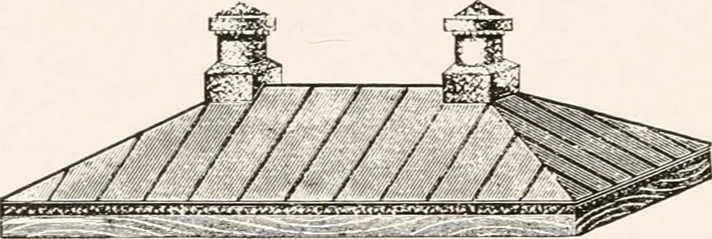 An illustration from Handbook for architects and builders, 1898, leaf 62