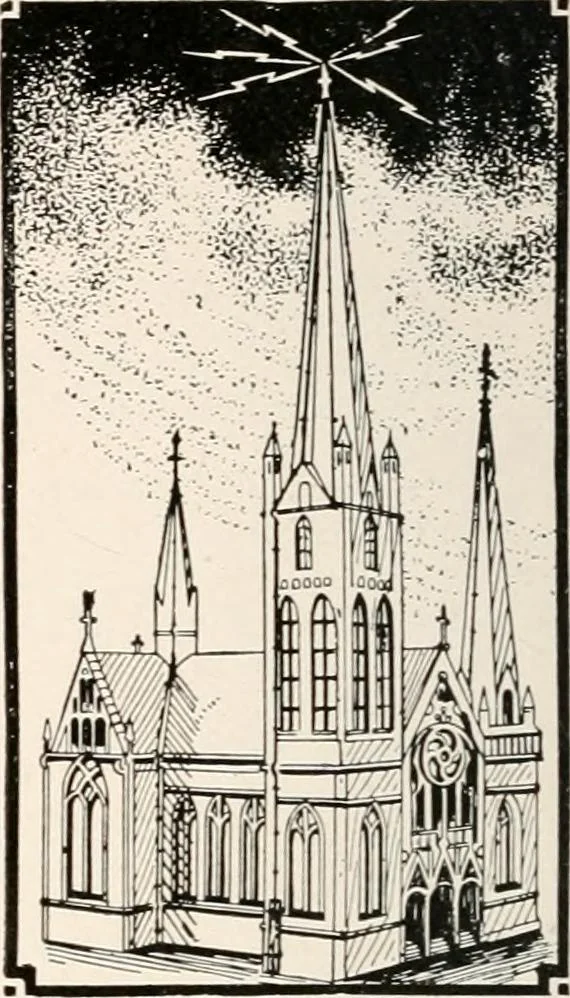 An illustration from Handbook for architects and builders, 1898, leaf 192