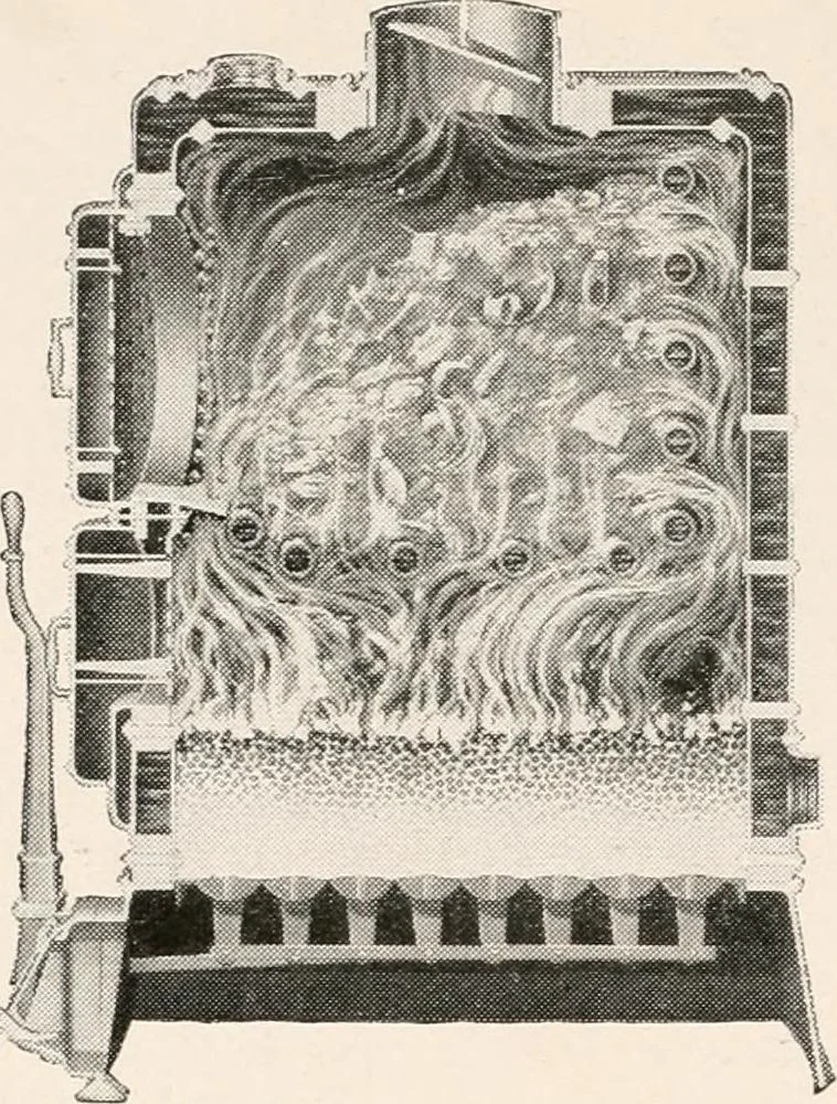 An illustration from Handbook for architects and builders, 1898, leaf 210