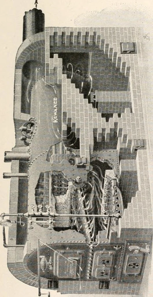 An illustration from Handbook for architects and builders, 1898, leaf 211