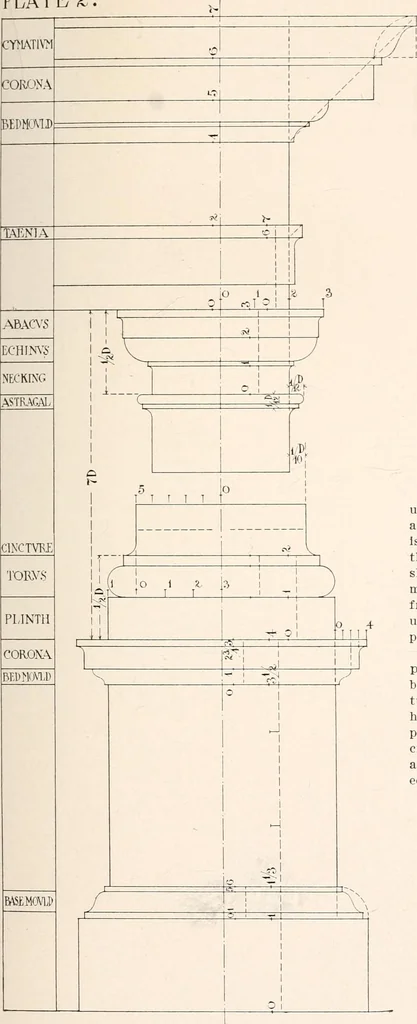 An illustration from Handbook for architects and builders, 1898, leaf 313