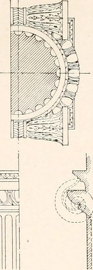 An illustration from Handbook for architects and builders, 1898, leaf 315