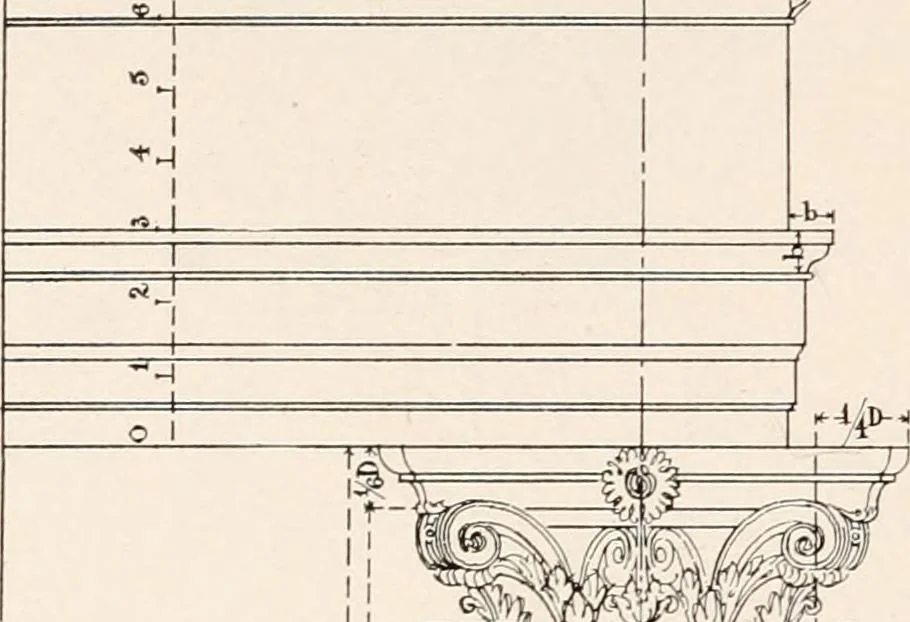 An illustration from Handbook for architects and builders, 1898, leaf 316