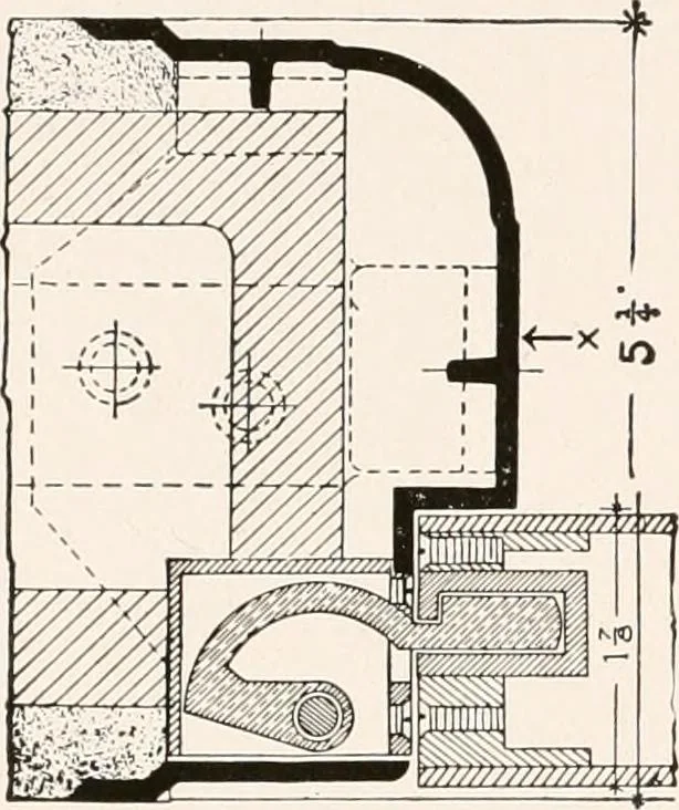 An illustration from Handbook for architects and builders, 1898, leaf 239