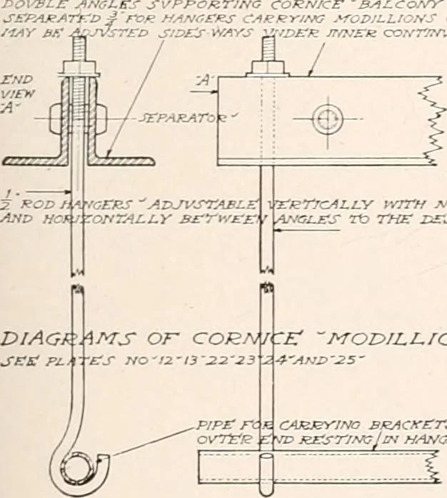 An illustration from Handbook for architects and builders, 1898, leaf 290