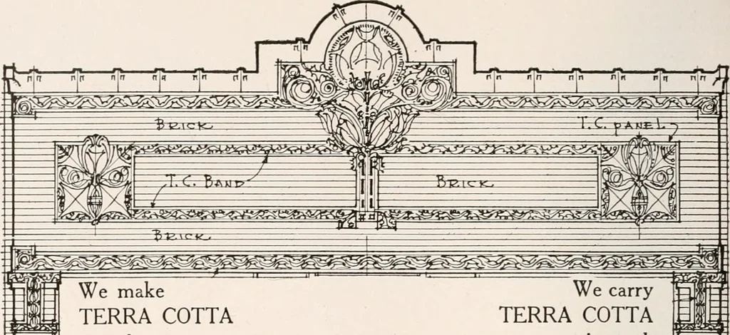 An illustration from Handbook for architects and builders, 1898, leaf 185