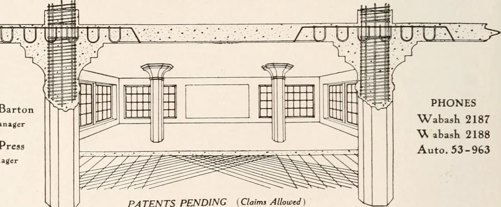 An illustration from Handbook for architects and builders, 1898, leaf 21