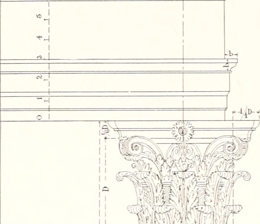 An illustration from Handbook for architects and builders, 1898, leaf 333