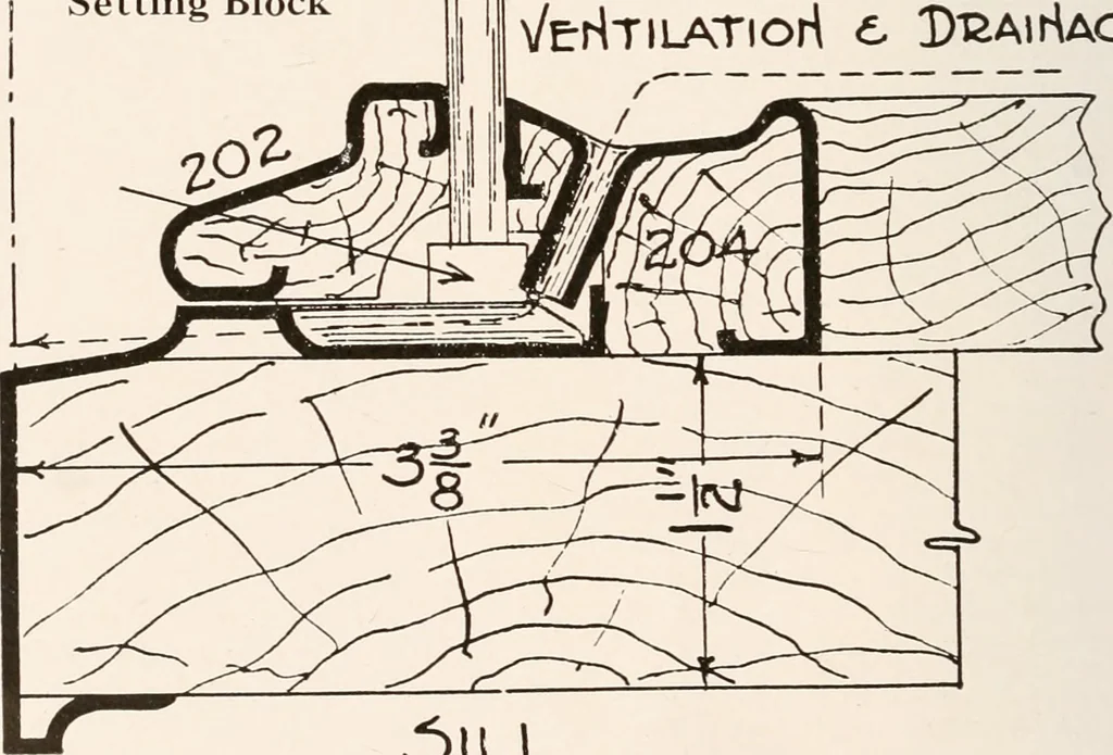 An illustration from Handbook for architects and builders, 1898, leaf 35