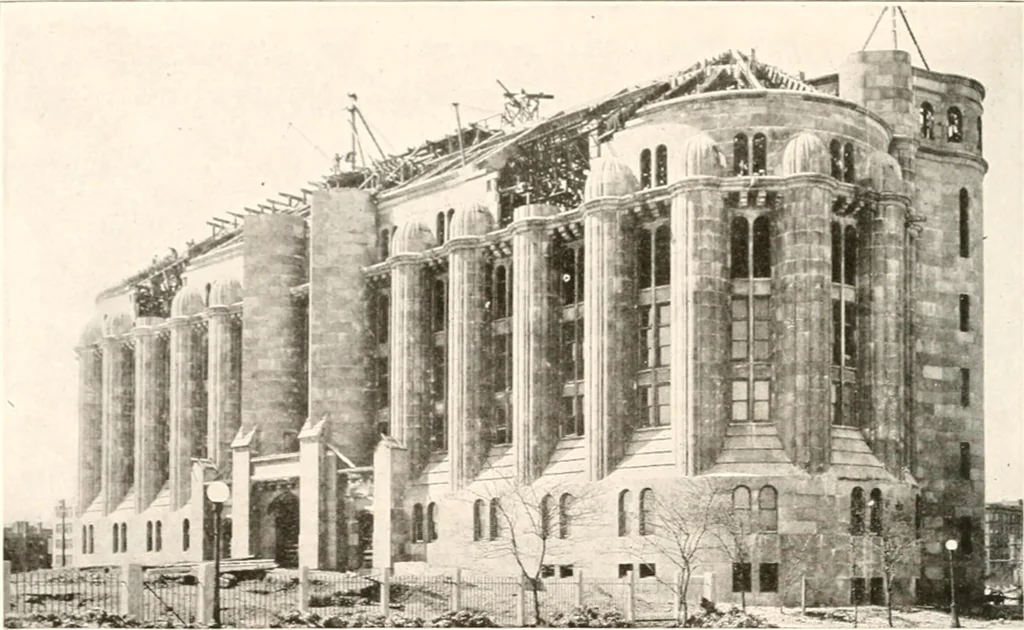 An illustration from Handbook for architects and builders, 1898, leaf 102