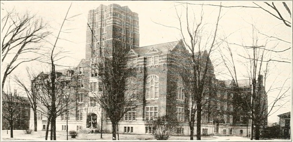 An illustration from Handbook for architects and builders, 1898, leaf 108