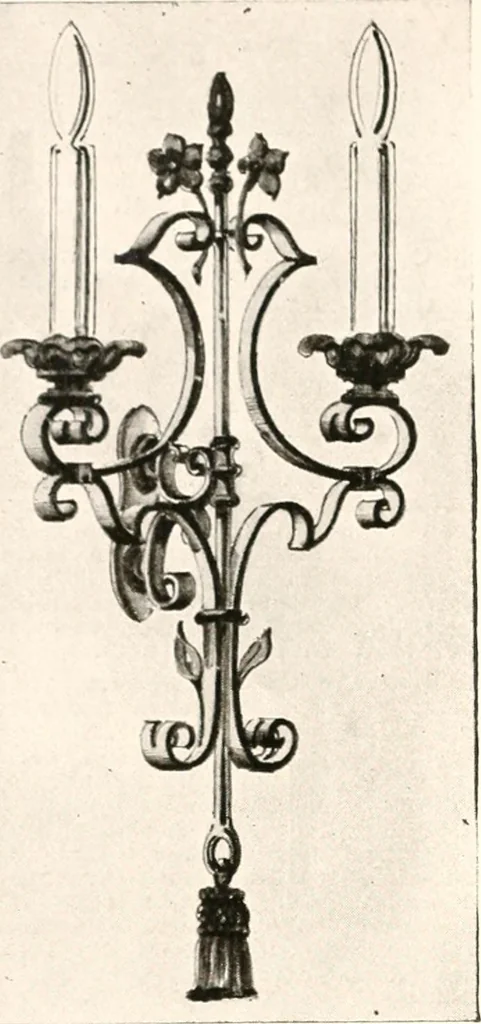 An illustration from Handbook for architects and builders, 1898, leaf 258