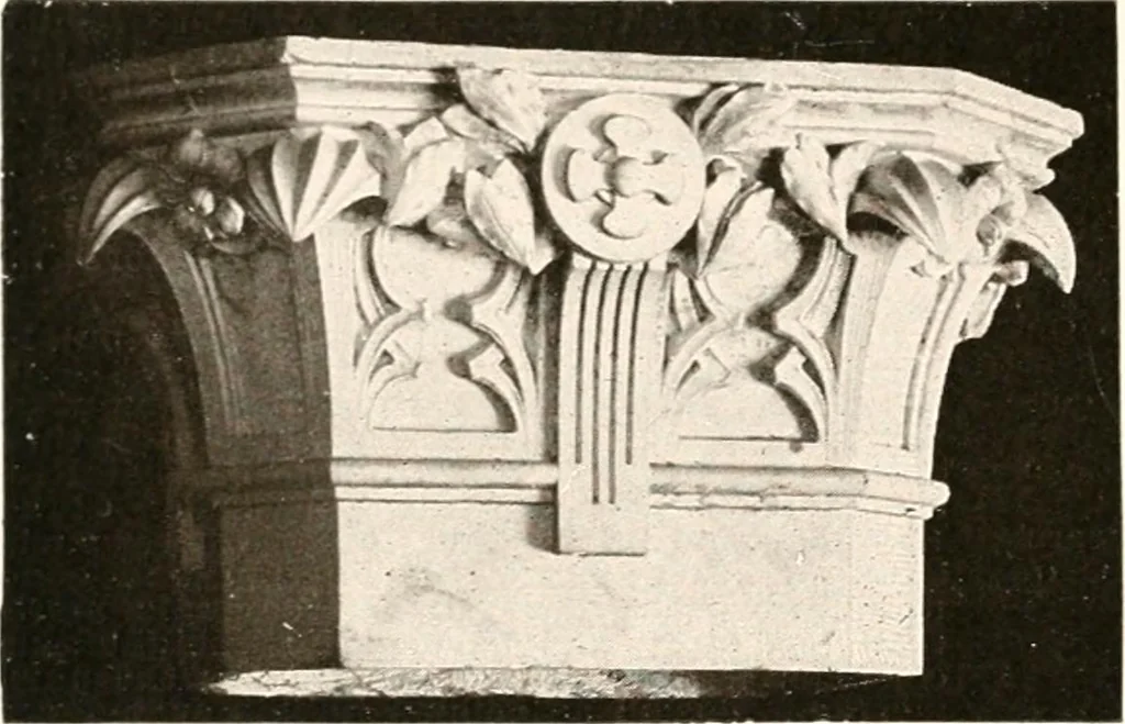 An illustration from Handbook for architects and builders, 1898, leaf 406