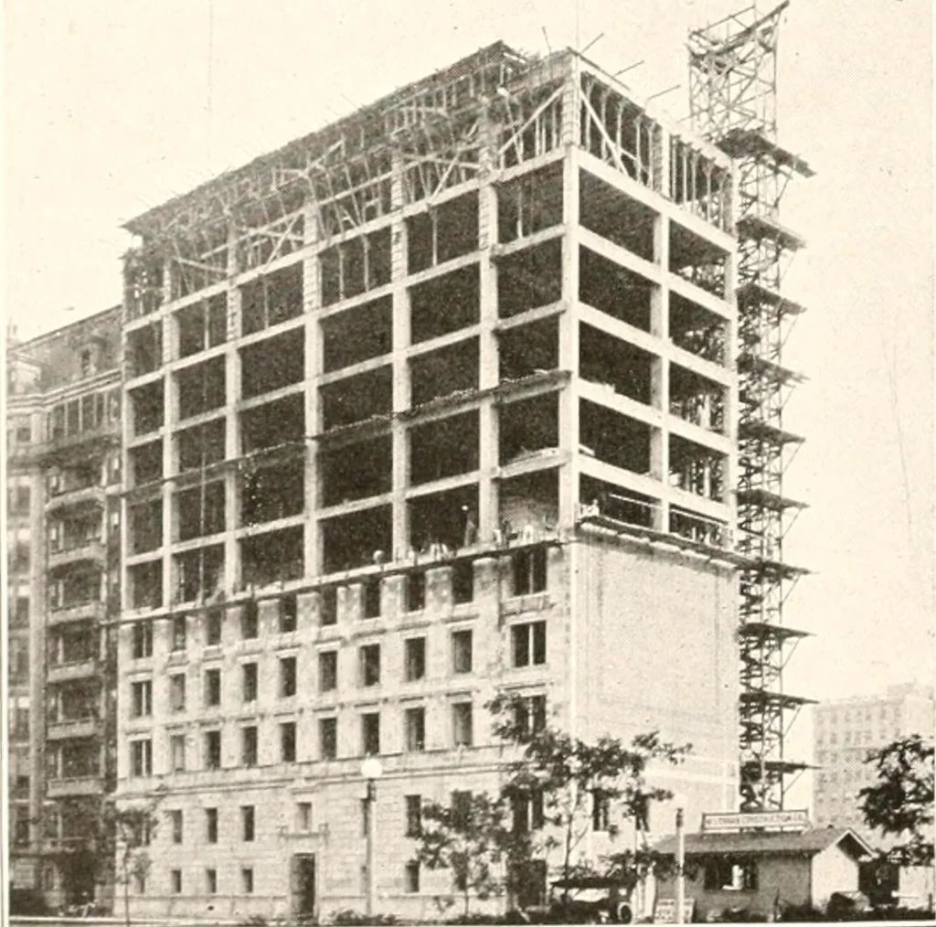 An illustration from Handbook for architects and builders, 1898, leaf 98