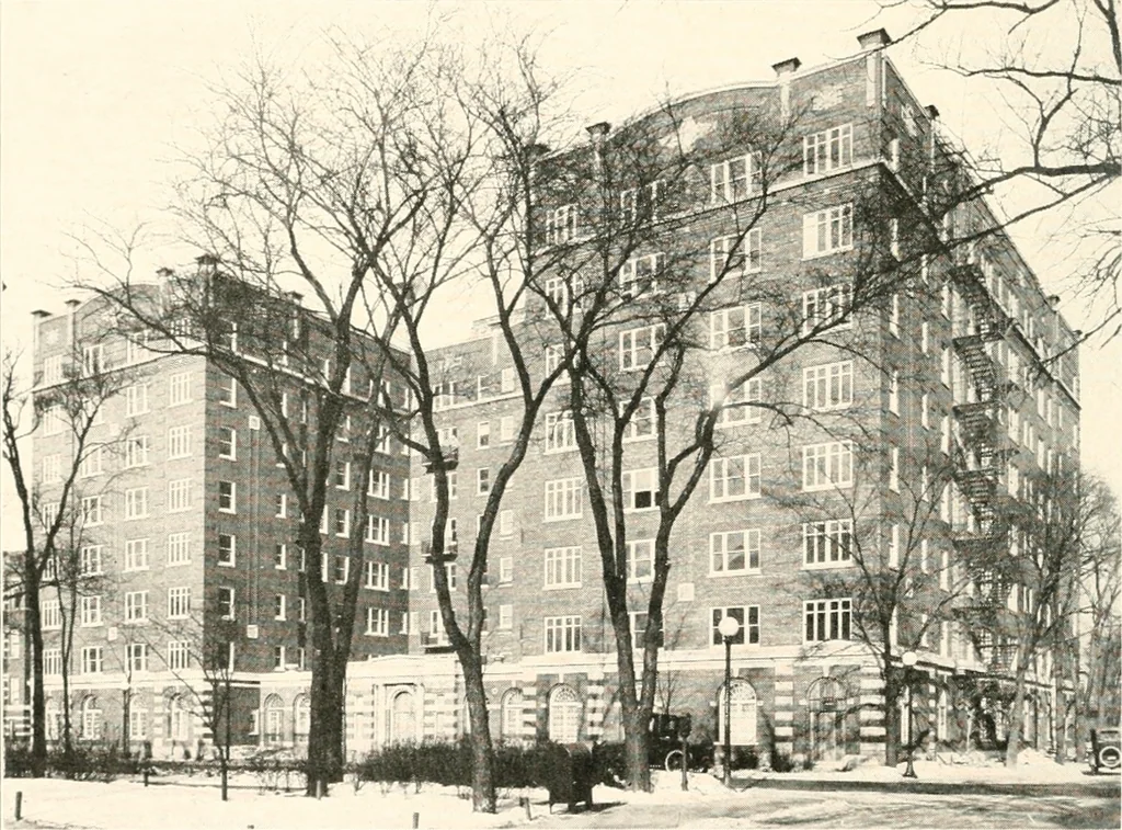 An illustration from Handbook for architects and builders, 1898, leaf 107