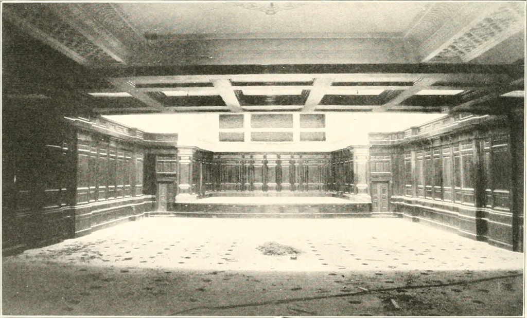 An illustration from Handbook for architects and builders, 1898, leaf 115