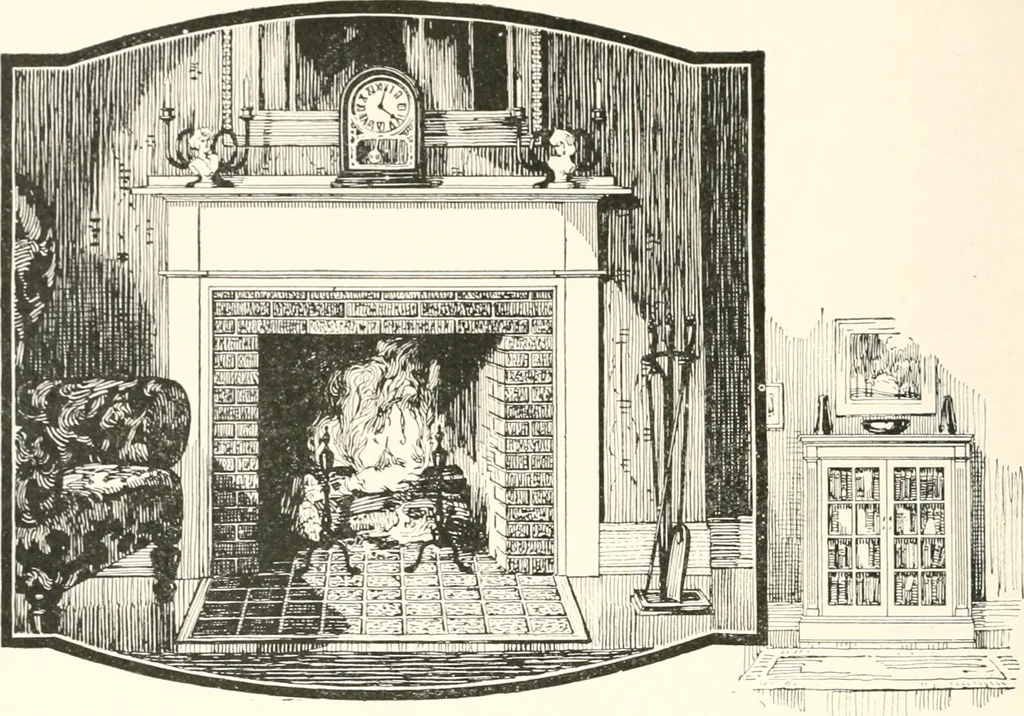 An illustration from Handbook for architects and builders, 1898, leaf 127