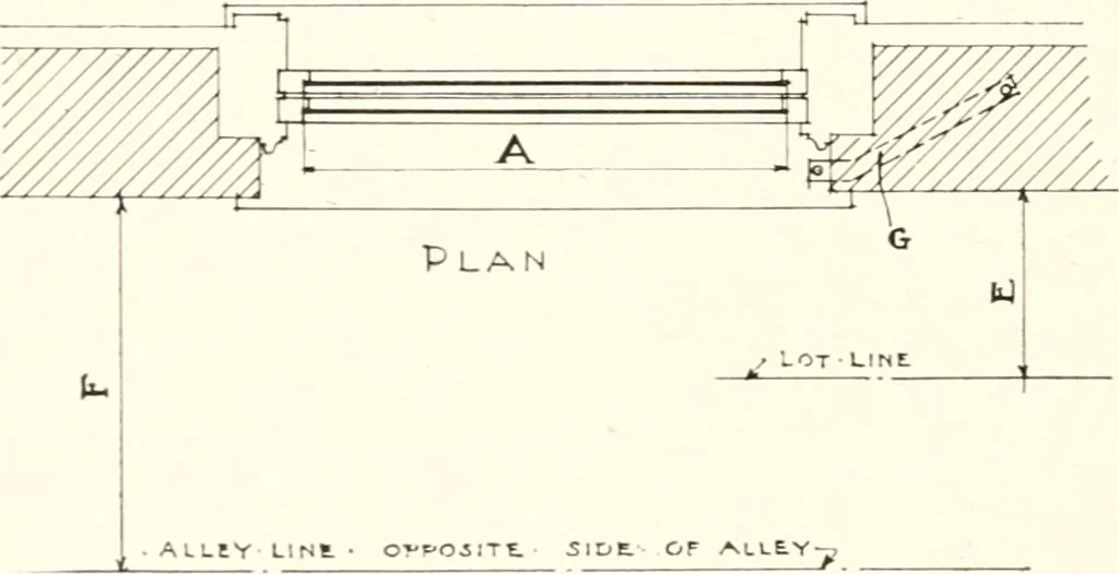 An illustration from Handbook for architects and builders, 1898, leaf 161