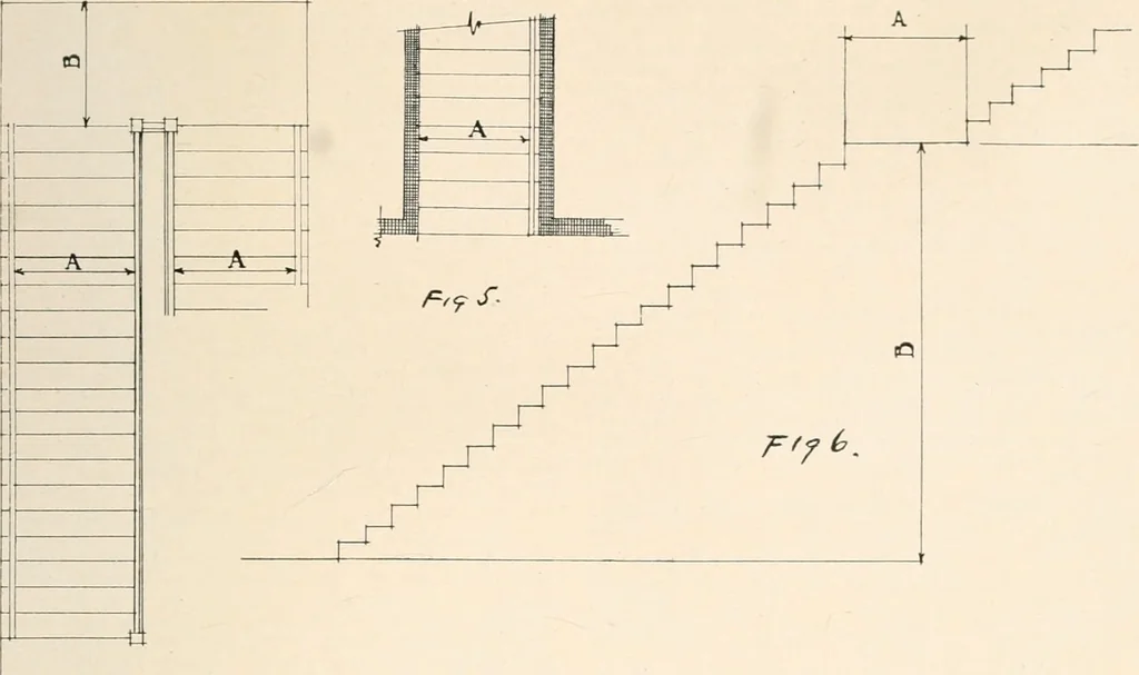 An illustration from Handbook for architects and builders, 1898, leaf 178