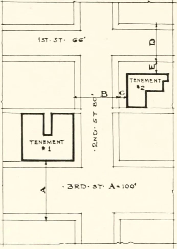 An illustration from Handbook for architects and builders, 1898, leaf 183