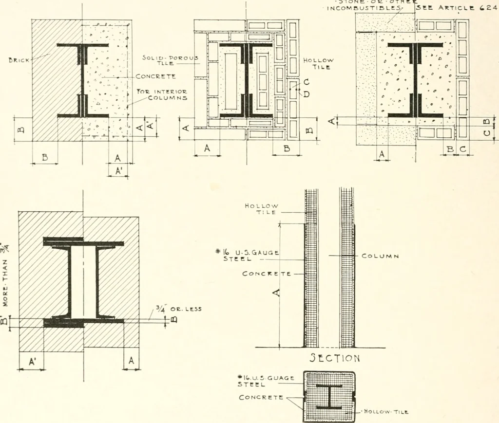 An illustration from Handbook for architects and builders, 1898, leaf 223