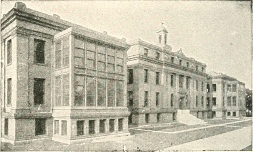 An illustration from Handbook for architects and builders, 1898, leaf 401