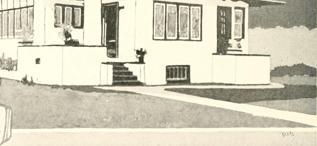 An illustration from Handbook for architects and builders, 1898, leaf 47