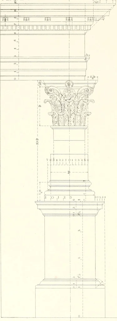 An illustration from Handbook for architects and builders, 1898, leaf 483