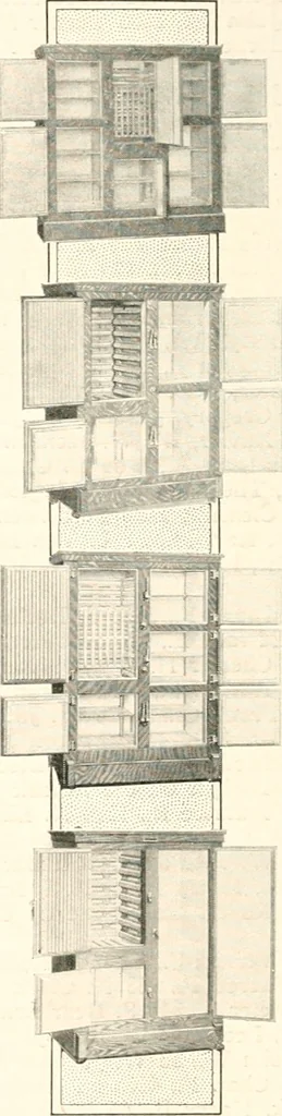 An illustration from Handbook for architects and builders, 1898, leaf 49