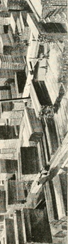 An illustration from Handbook for architects and builders, 1898, leaf 104
