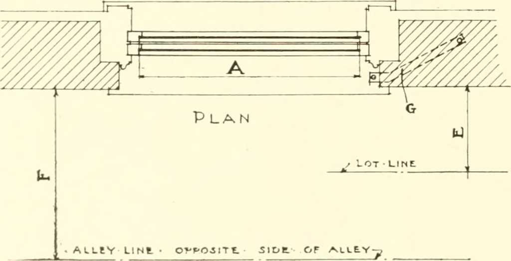 An illustration from Handbook for architects and builders, 1898, leaf 178