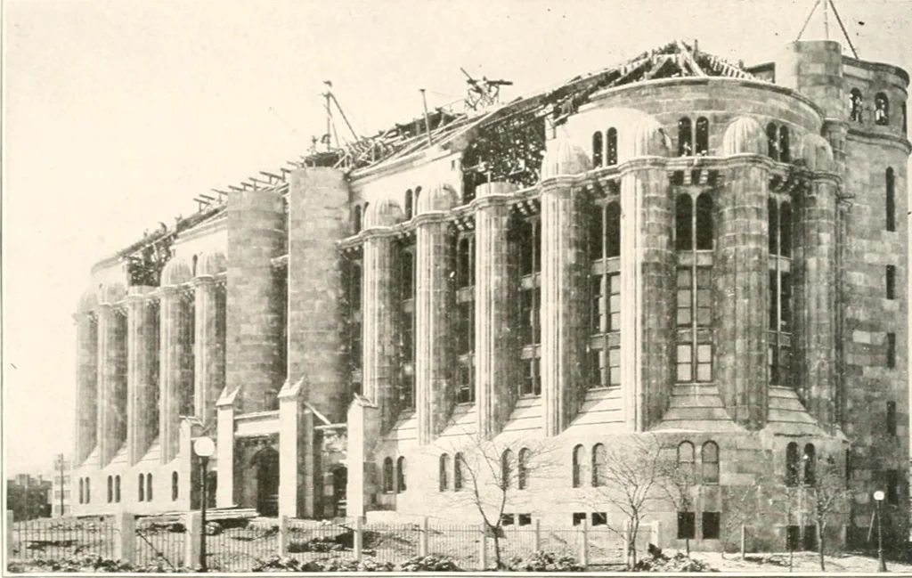 An illustration from Handbook for architects and builders, 1898, leaf 282