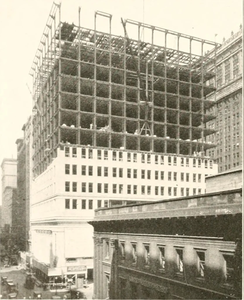 An illustration from Handbook for architects and builders, 1898, leaf 400
