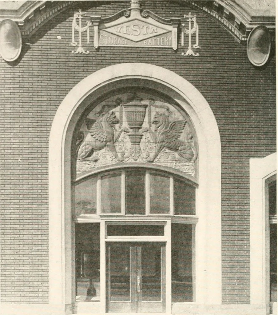 An illustration from Handbook for architects and builders, 1898, leaf 42
