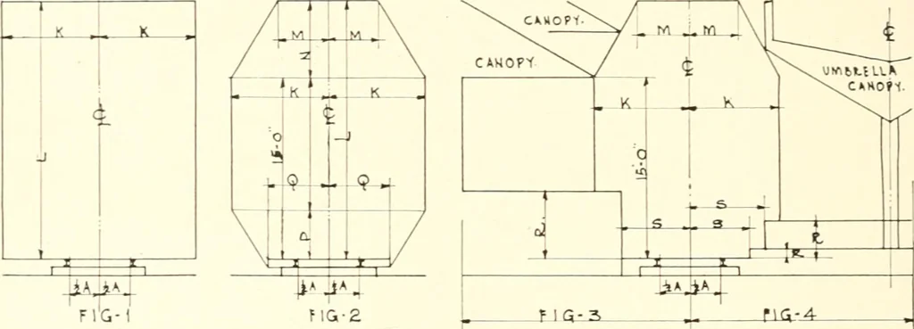 An illustration from Handbook for architects and builders, 1898, leaf 534