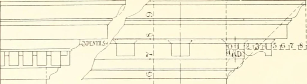 An illustration from Handbook for architects and builders, 1898, leaf 546